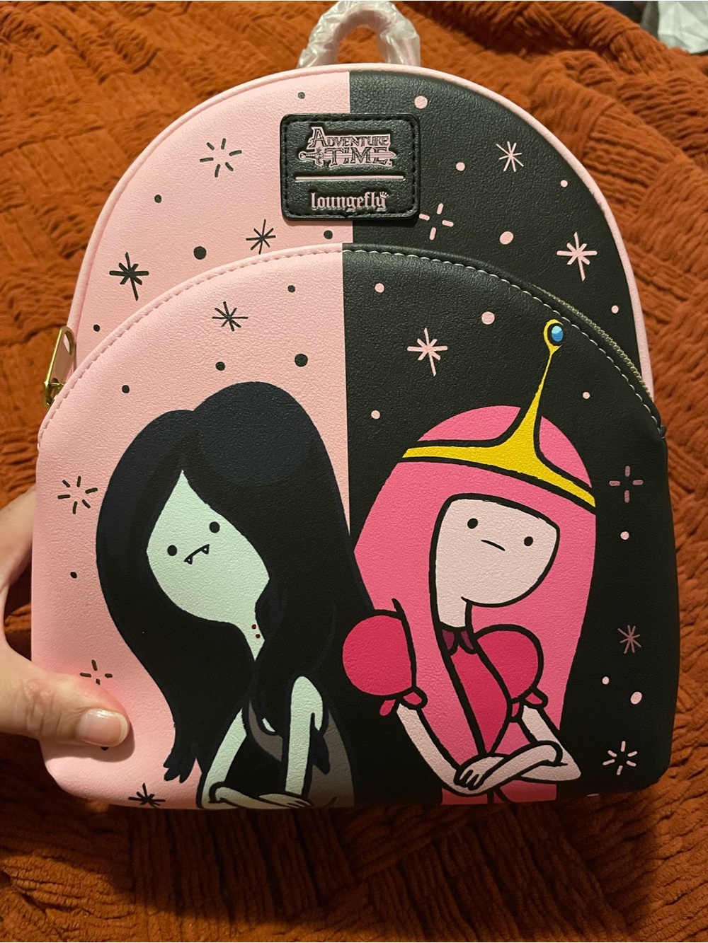 Loungefly x Adventure Time Princes Bubblegum and Marceline Backpack